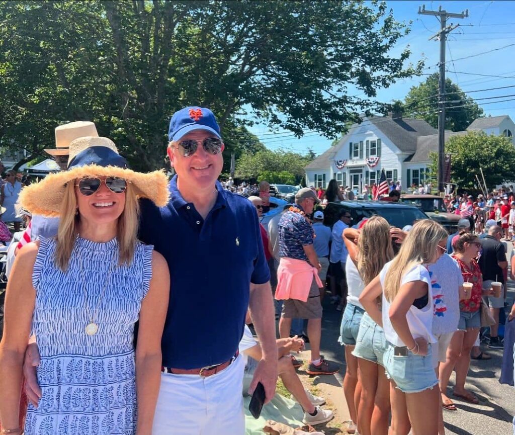 Martha at the celebration of independence of America 