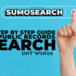 A Search engine and man hand searching SumoSearch