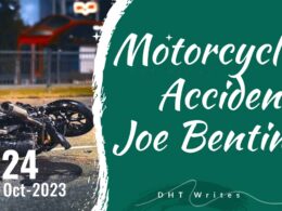 A motorcycle accident of joe benting