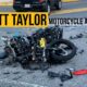 damaged bike from accident of Rhett Taylor Motorcycle in Frisco