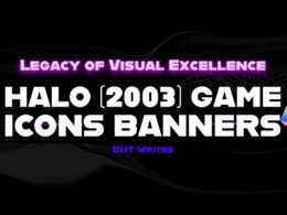 Halo (2003) Game Icons Banners In text with effect