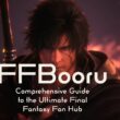 Final Fantasy poster and text FFBooru