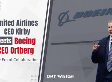 united Airlines CEO Kirby with Boeing background