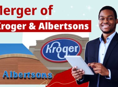 image is providing information on the News about Kroger Albertsons Merger