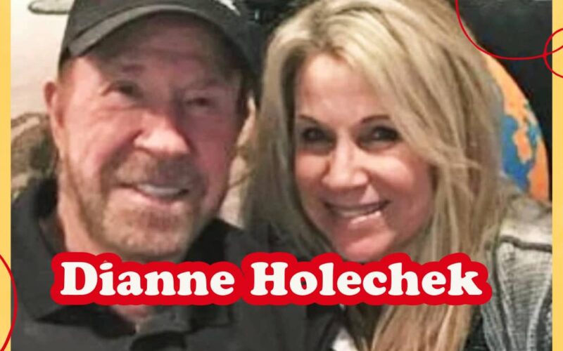 Dianne Holechek with husband